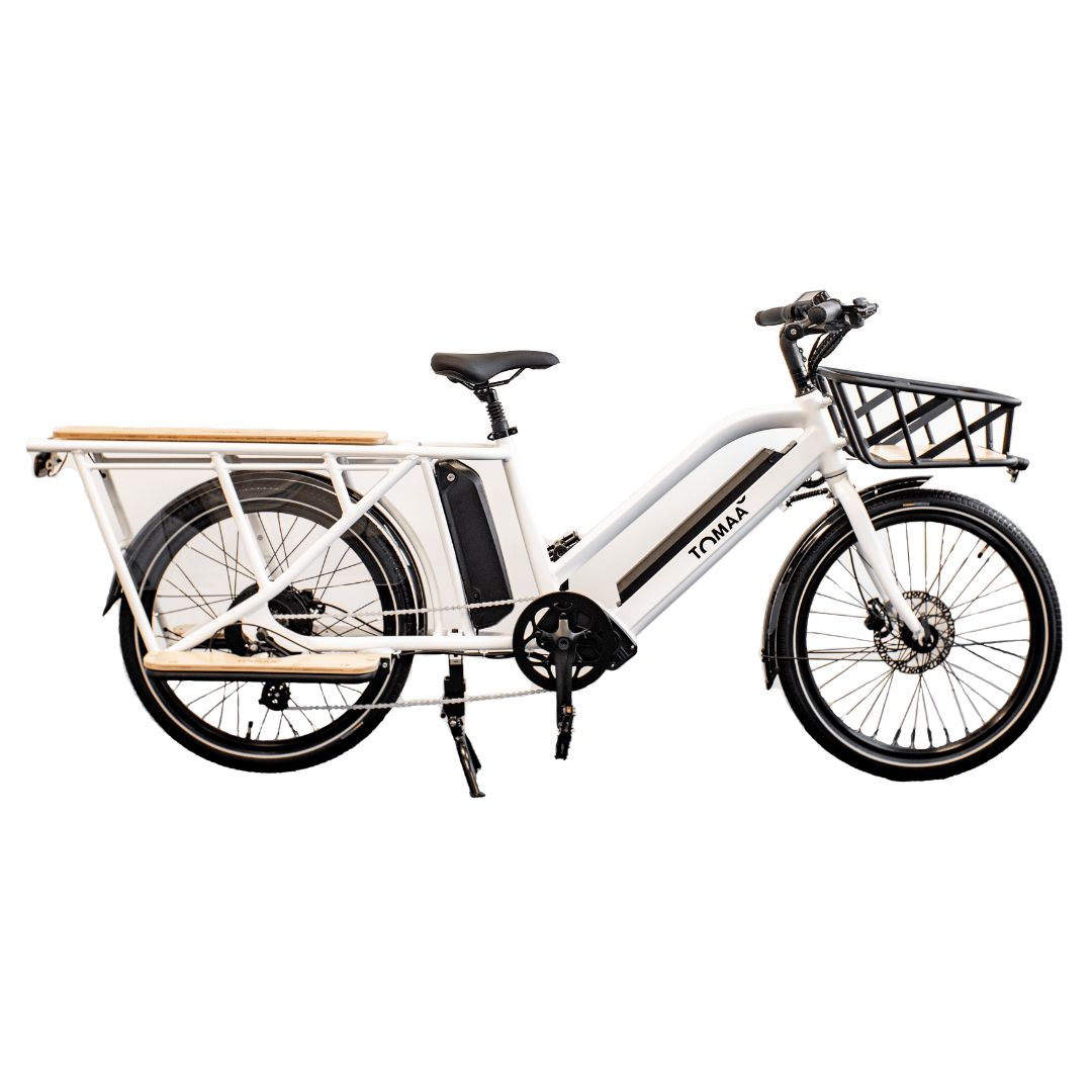 Vélo E-cargo électrique longtail pour toutes vos aventures TOMAA